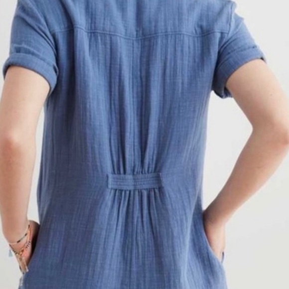 New Aerie softest utility romper In blue Medium - Picture 4 of 9